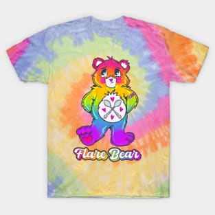 Rainbow Flare Bear T-Shirt